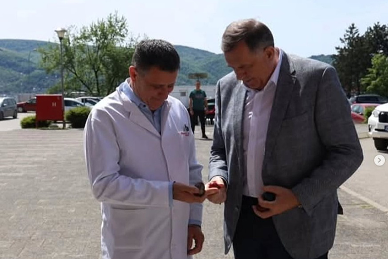 Đajić i Dodik (Foto: Instagram)