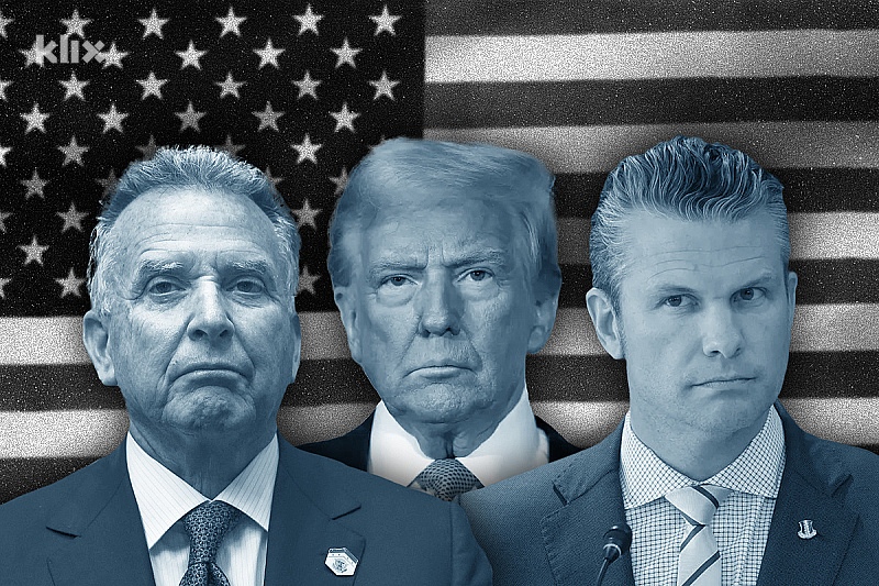 Trump je izborom saradnika poput Hegsetha i Witkoffa napravio ogroman problem (Ilustracija: A. L./Klix.ba)