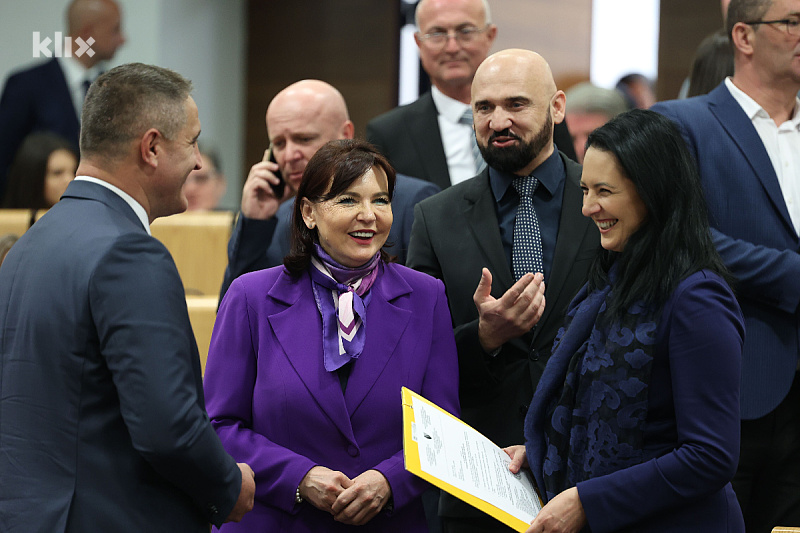 Današnja sjednica Doma naroda FBiH (Foto: FENA)