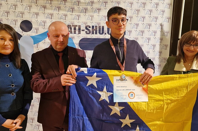 Mirza Bušatlić (Foto: Druga gimnazija Sarajevo)
