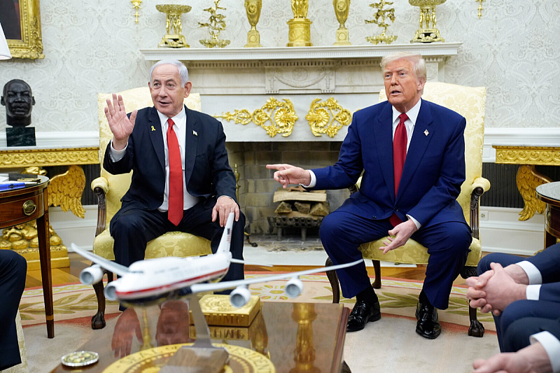 Izraelski i američki lider na ranijem sastanku (Foto: EPA-EFE)