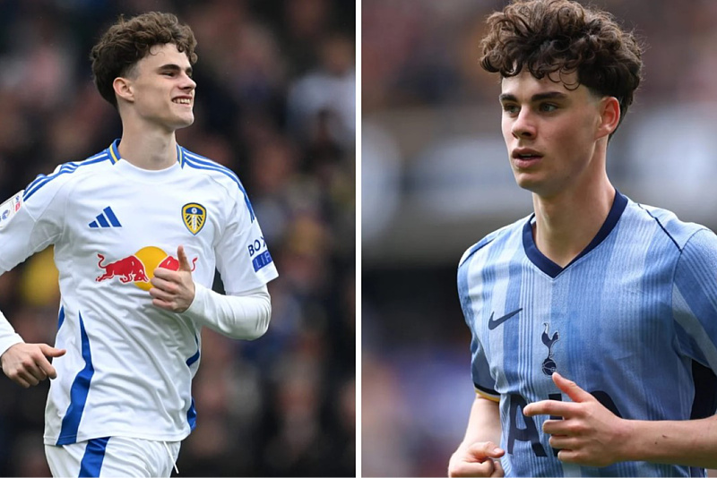 Harry je krenuo stopama brata Archieja (desno) u Leedsu (Foto: Leeds United FC)