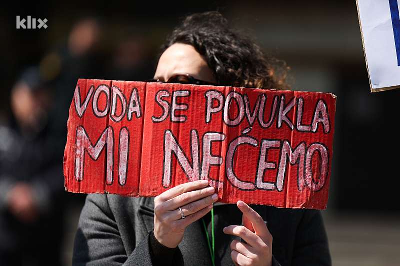 S prethodnih protesta (Foto: I. L./Klix.ba)