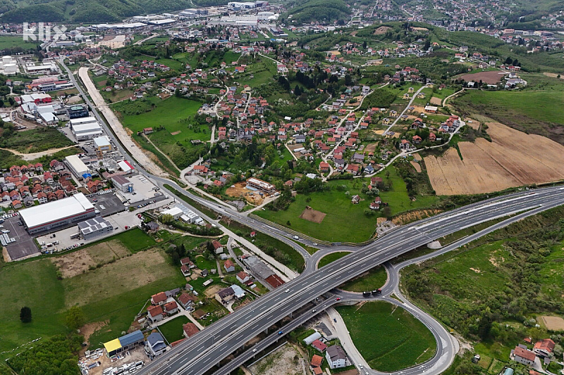 Trenutni izgled trase (Foto: I. L./Klix.ba)