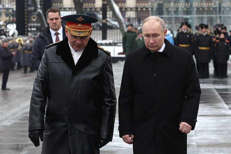 Sergei Shoigu i Vladimir Putin (Foto: EPA-EFE)