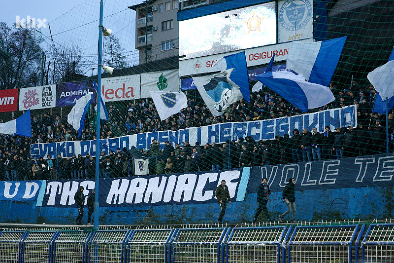 Manijaci u ograničenom broju odlaze na derbi (Foto: I. L./Klix.ba)