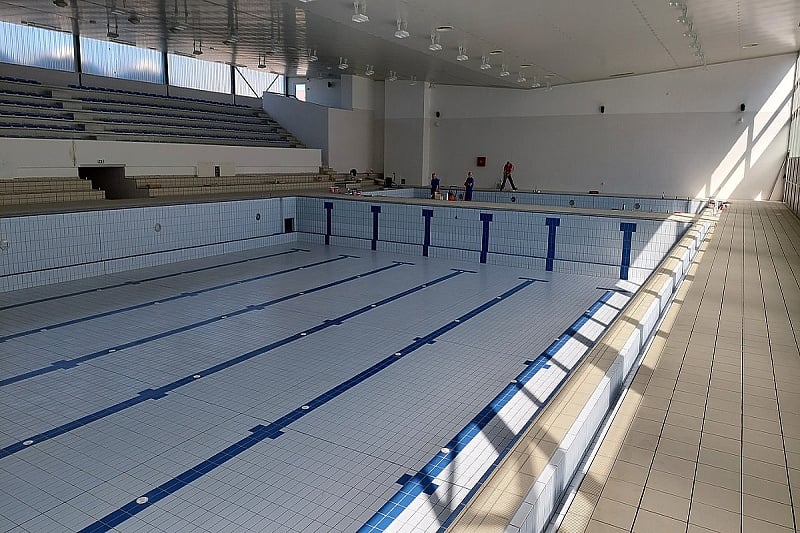 Bazen na Fakultetu sporta i tjelesnog odgoja u Sarajevu (Foto: Klix.ba)
