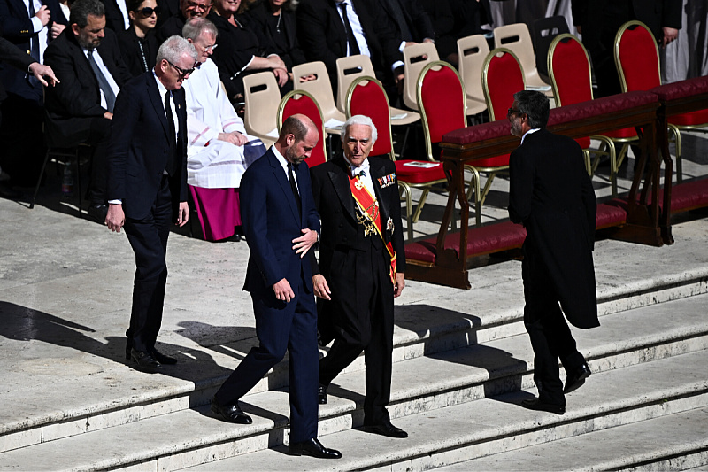 Princ William prisustvovao je sahrani pape Franje (Foto: Reuters)