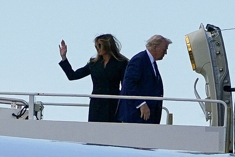 Melania i Donald Trump (Foto: Reuters)