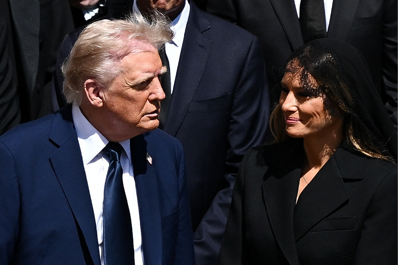 Donald Trump i njegova supruga Melania Trump (Foto: Reuters)