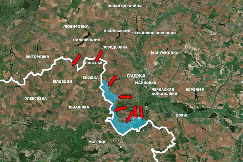 Rusi su Ukrajince potisnuli iz regije Kurska (Foto: X.com)
