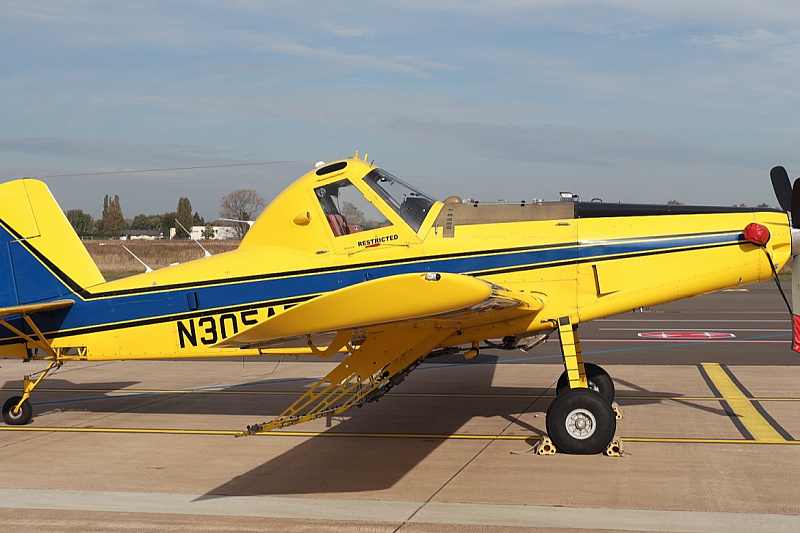 Air tractor koji je jutros doletio iz Osijeka u Mostar