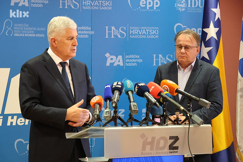 Dragan Čović i Nermin Nikšić (Foto: FENA)