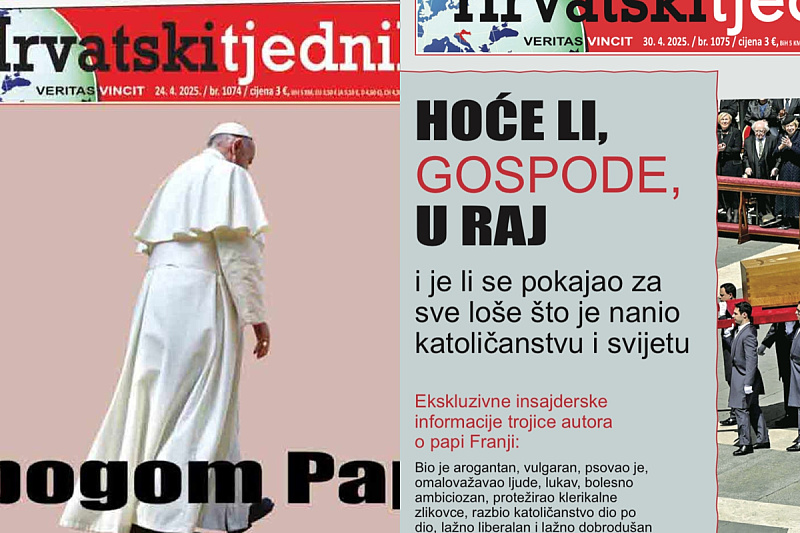 Naslovnice Hrvatskog tjednika