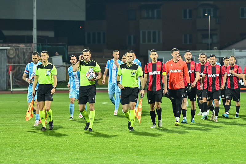 Detalj s utakmice u Tuzli (Foto: FK Sloboda)