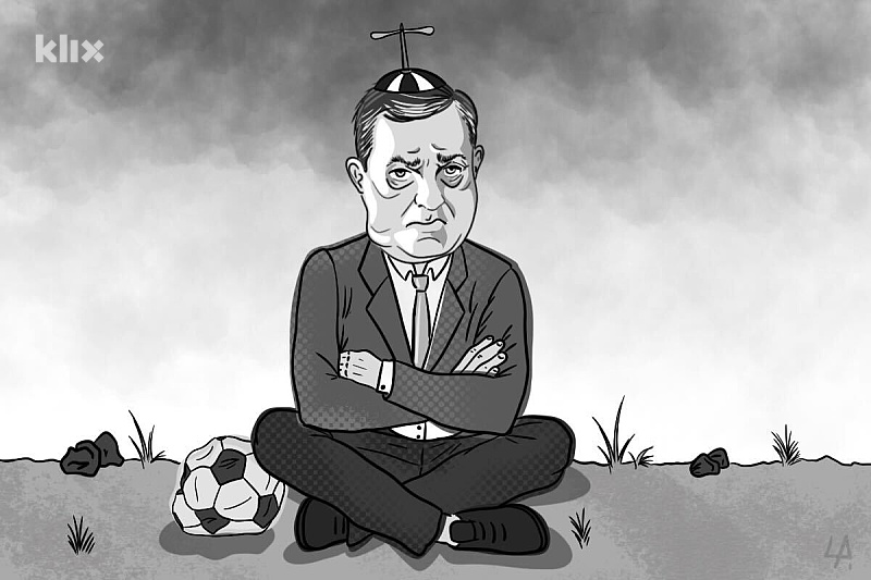 Milorad Dodik (Ilustracija: A. L./Klix.ba)