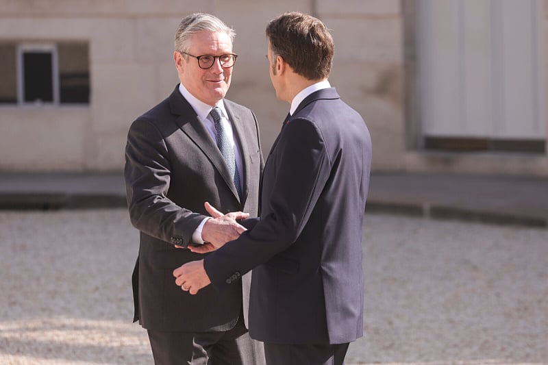 Starmer i Macron (Foto: EPA-EFE)