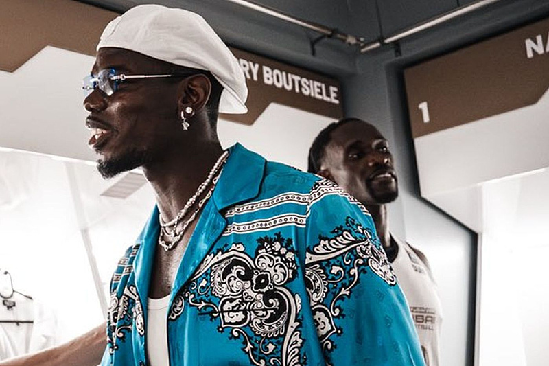 Pogba u Dubaiju gledao utakmicu ABA lige (Foto: Twitter)