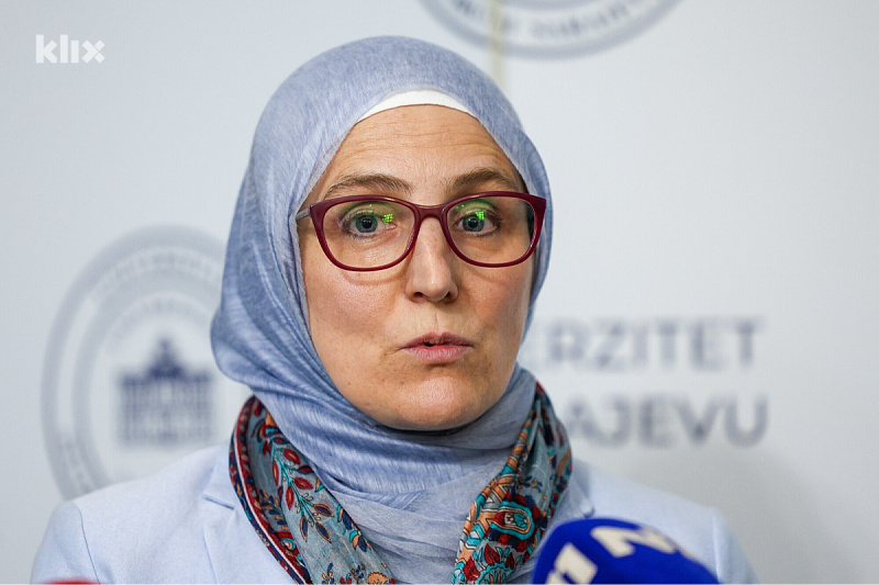 Azra Zaimović, profesorica Ekonomskog fakulteta UNSA (Foto: I. L./Klix.ba)