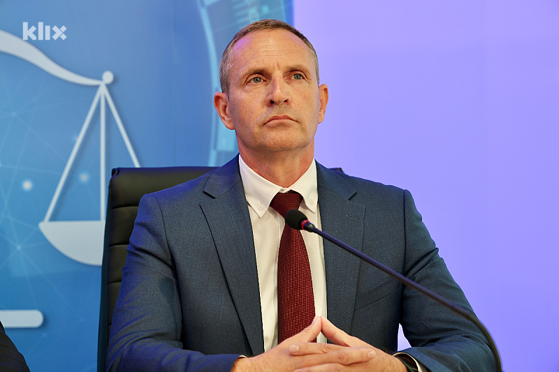 Šef federalnog USKOK-a Hrvoje Čabrajić (Foto: I. Š./Klix.ba)
