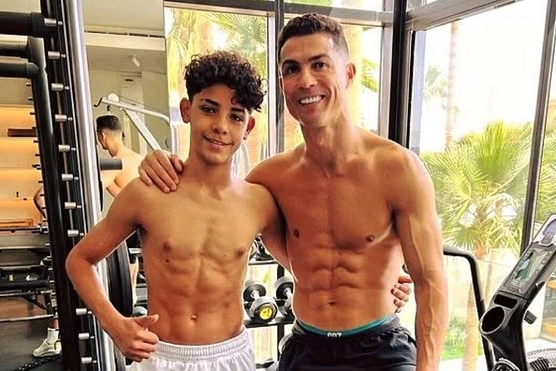 Ronaldov sin krenuo je očevim stopama (Foto: Instagram)