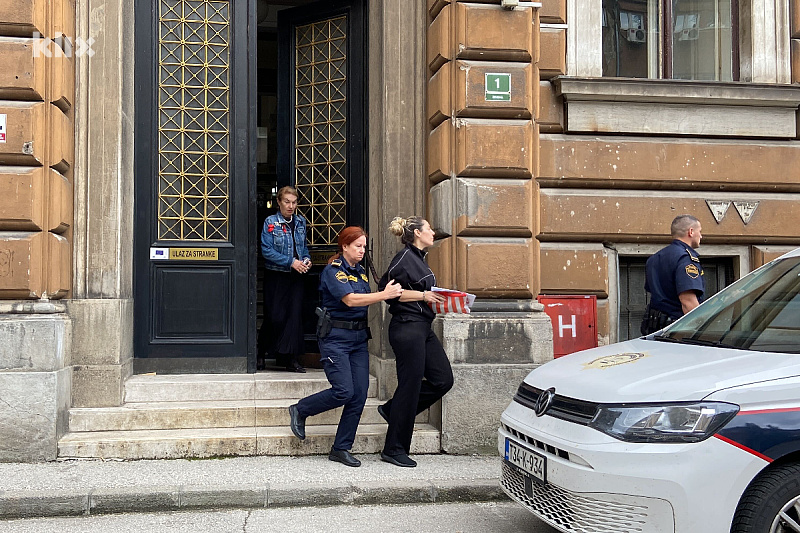 Adna Mesihović nakon ročišta u Općinskom sudu Sarajevo