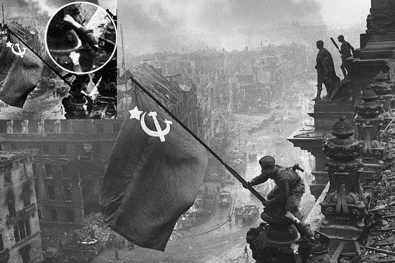 Podizanje zastave nad Reichstagom