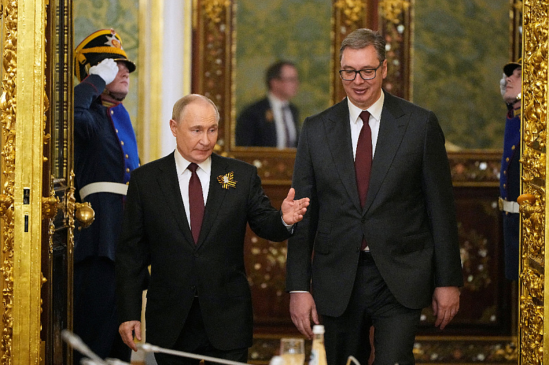 Vladimir Putin i Aleksandar Vučić (Foto: Reuters)