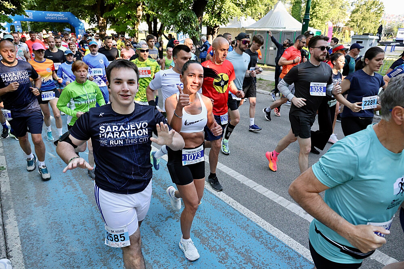 Masovni sportski događaj (Foto: I. Š./Klix.ba)