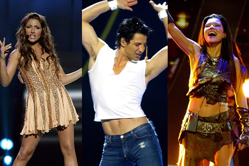 Helena Paparizou, Sakis Rouvas i Ruslana (Foto: EPA-EFE)