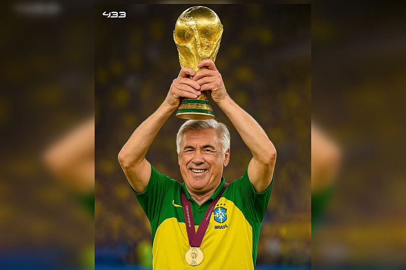 Carlo Ancelotti (Montaža: Twitter/433)