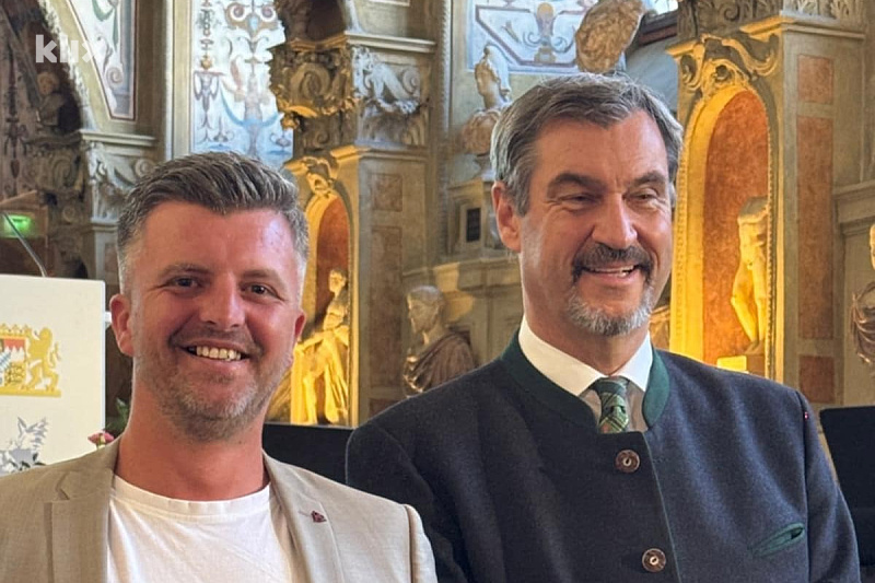 Senad Hurić i Markus Söder
