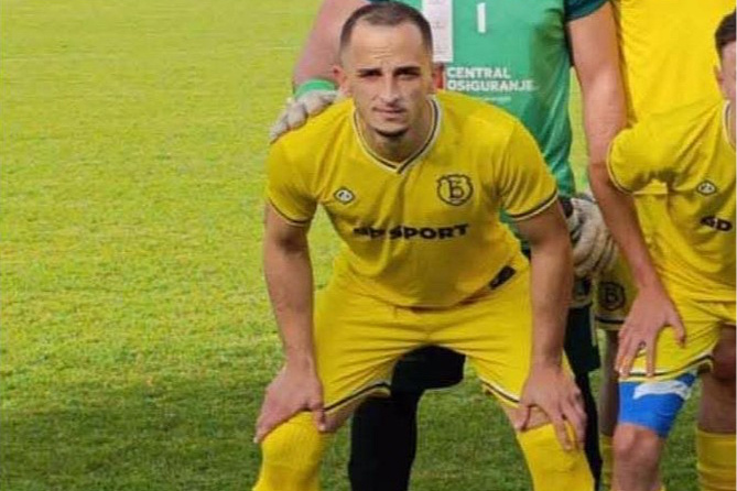 Seferović u dresu kluba iz Visokog (Foto: NK Bosna)