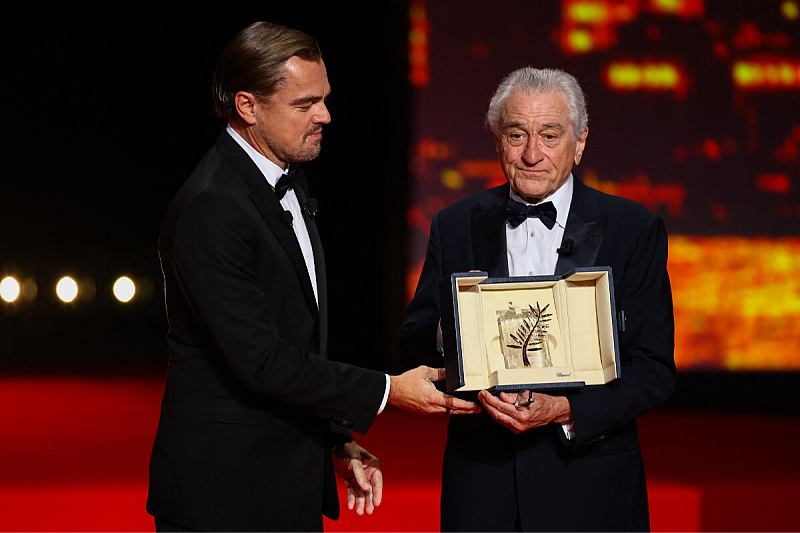 Leonardo Di Caprio i Robert de Niro na Filmskom festivalu u Cannesu (Foto: Reuters)