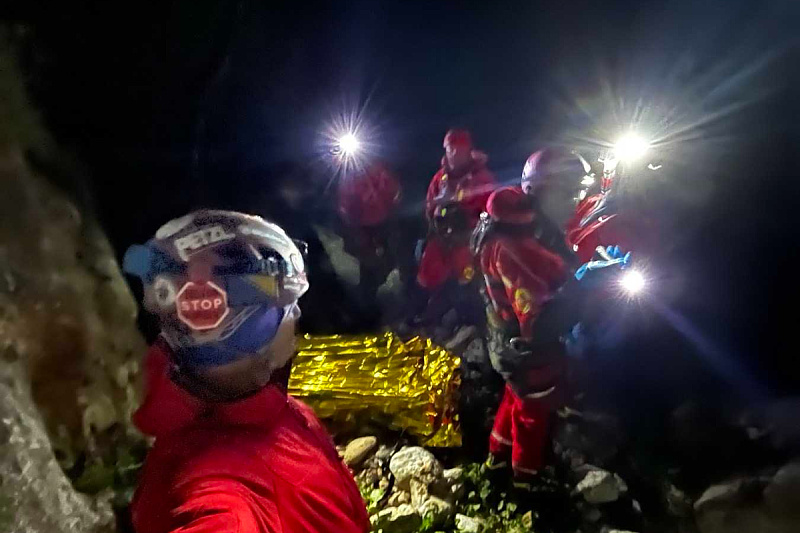 U akciji izvlačenja beživotnog tijela učestvovalo 40 spasilaca (Foto: GSS KS)