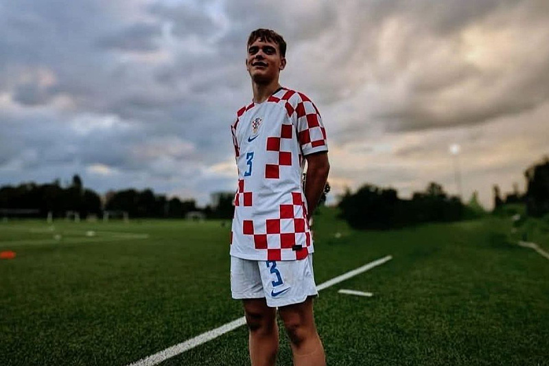 Luka Bartolović zaigrao za Hrvatsku (Foto: Facebook)