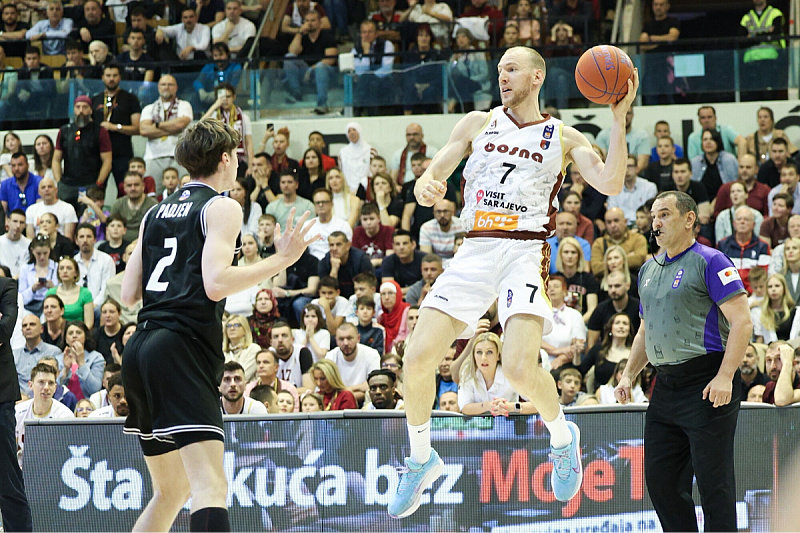 Detalj s utakmice u Skenderiji (Foto: I. L./Klix.ba)