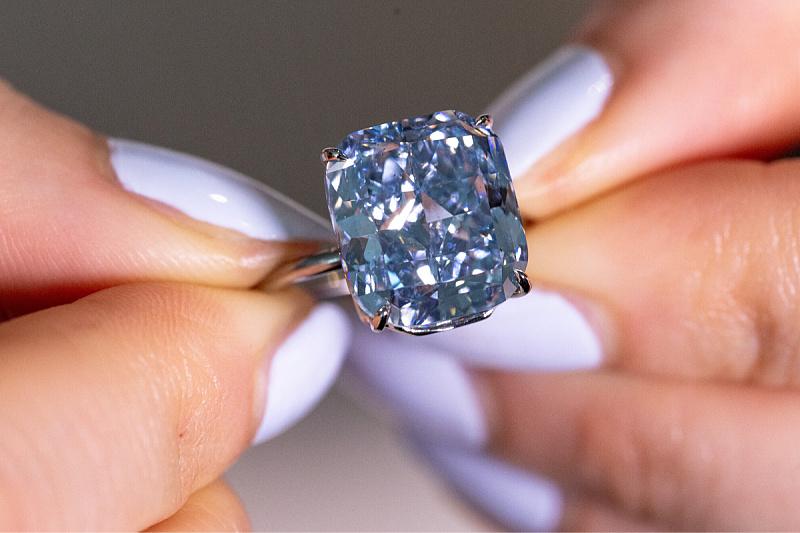 Dijamant "Mediterranean Blue" (Foto: Reuters)