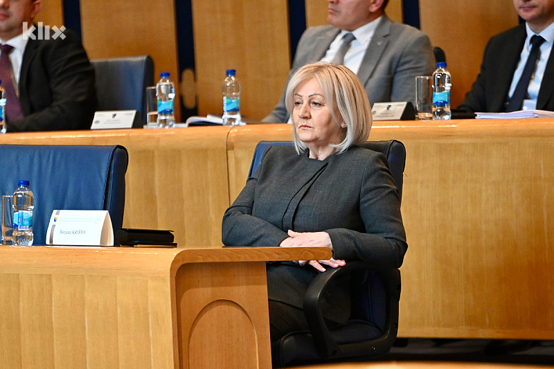 Borjana Krišto, predsjedavajuća Vijeća ministara koja je zakočila proces imenovanja ministra (Foto: V. D./Klix.ba)