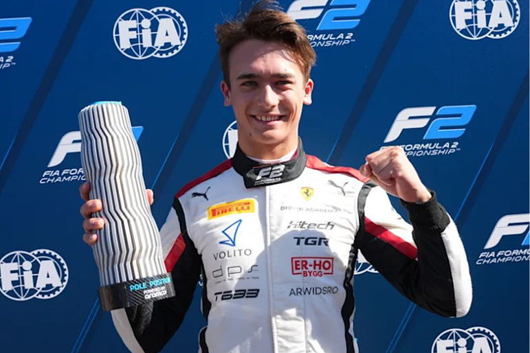 Beganović nakon najboljeg kruga (Foto: Formula 2)