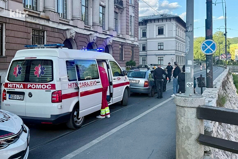 Saobraćajna nesreća na Drveniji (Foto: T. S./Klix.ba)