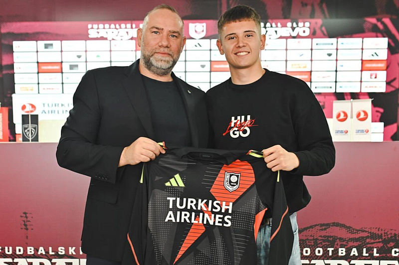 Ismir Mirvić i Faris Mehić (Foto: FK Sarajevo)