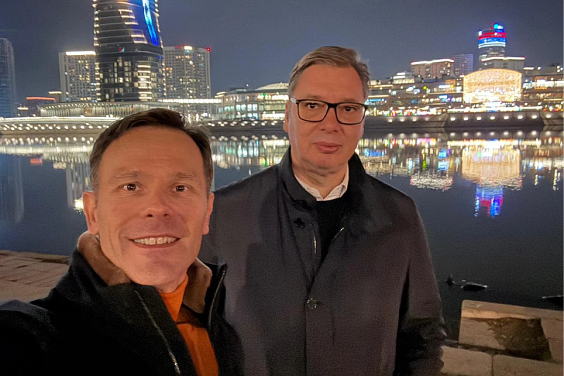 Siniša Mali i Aleksandar Vučić (Foto: Instagram)