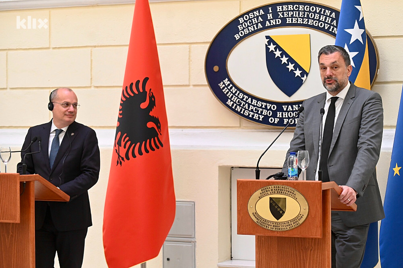 Elmedin Konaković je razgovarao sa Iglijem Hasanijem (Foto: V. D./Klix.ba)