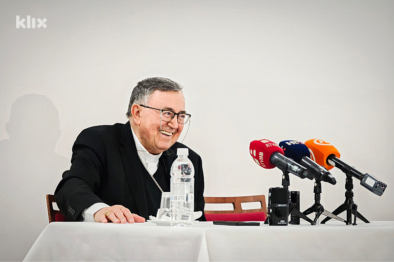 Kardinal Vinko Puljić (Foto: E. M./Klix.ba)