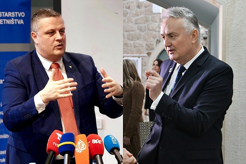 Vojin Mijatović i Zlatko Lagumdžija (Foto: Klix.ba)