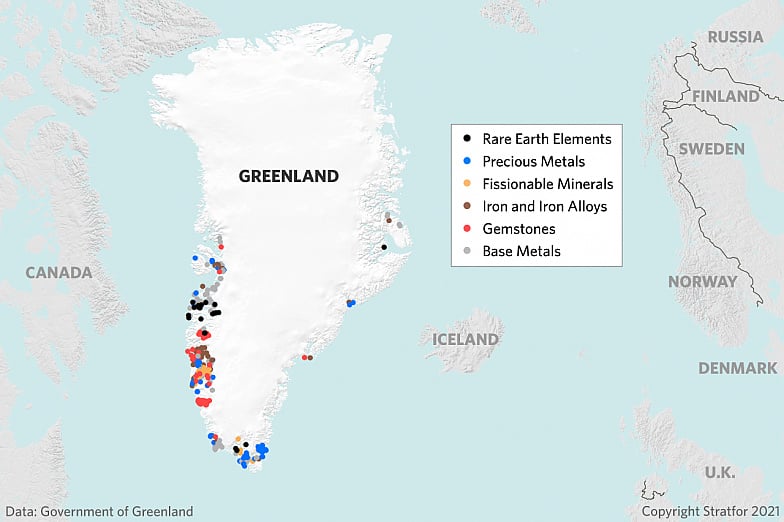 Mapa: Stratfor