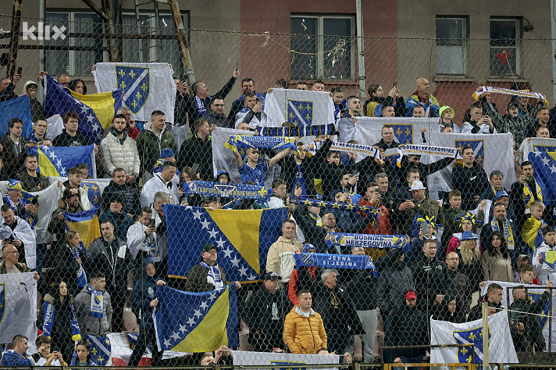 Zabilježena diskriminacija na tribinama (Foto: I. Š./Klix.ba)