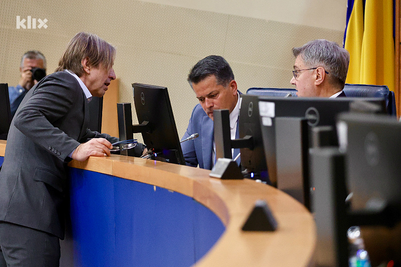 Kojović i Zvizdić (Foto: I. Š./Klix.ba)