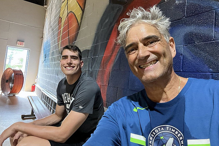 Luka i Frank Garza (Foto: Twitter)
